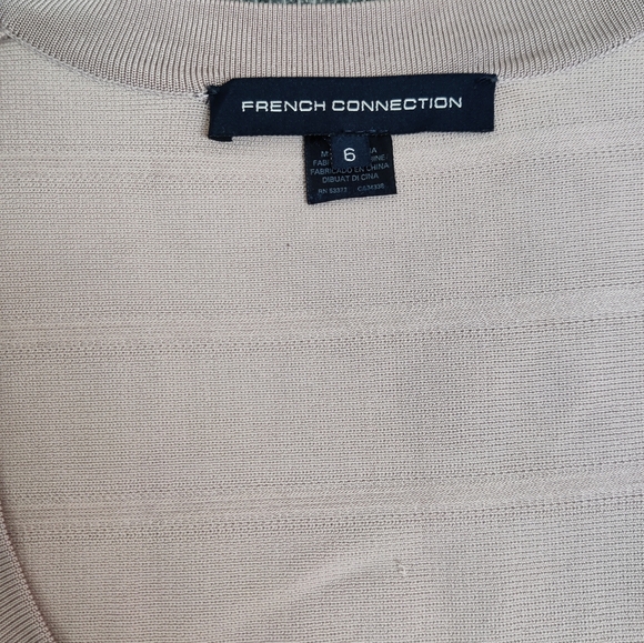 French Connection Bodycon Bandage Dress - 6 - Picture 6 of 7